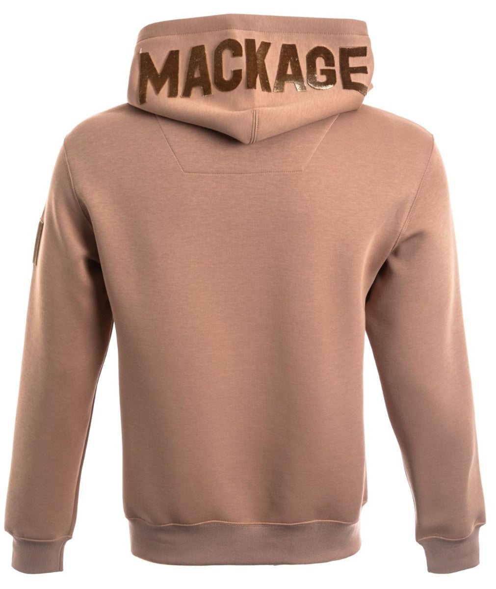 Mackage Krys-R Hooded Sweatshirt in Camel