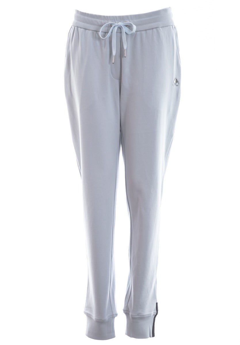 Moose Knuckles Ladies Baril Lake Sweatpants in Ice