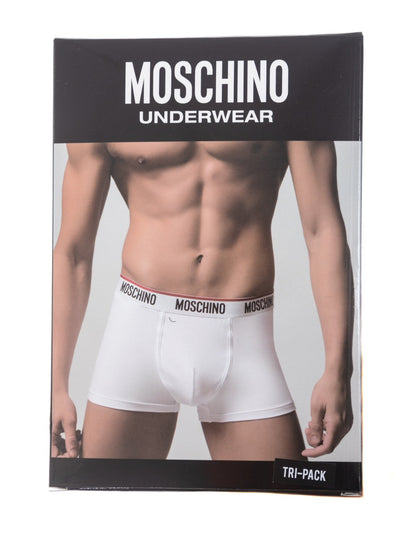 Moschino Underwear Tri Pack Boxers in White Box
