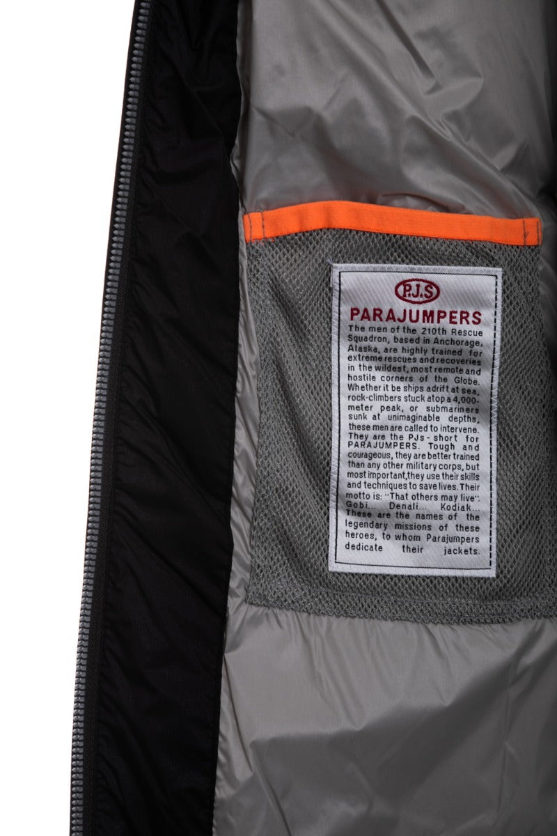 Parajumpers Panda-W Ladies Jacket in Black Inside
