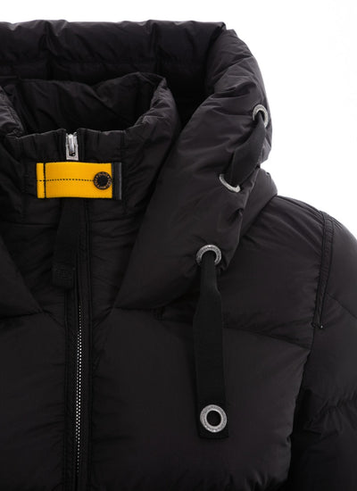 Parajumpers Panda-W Ladies Jacket in Black Shoulder