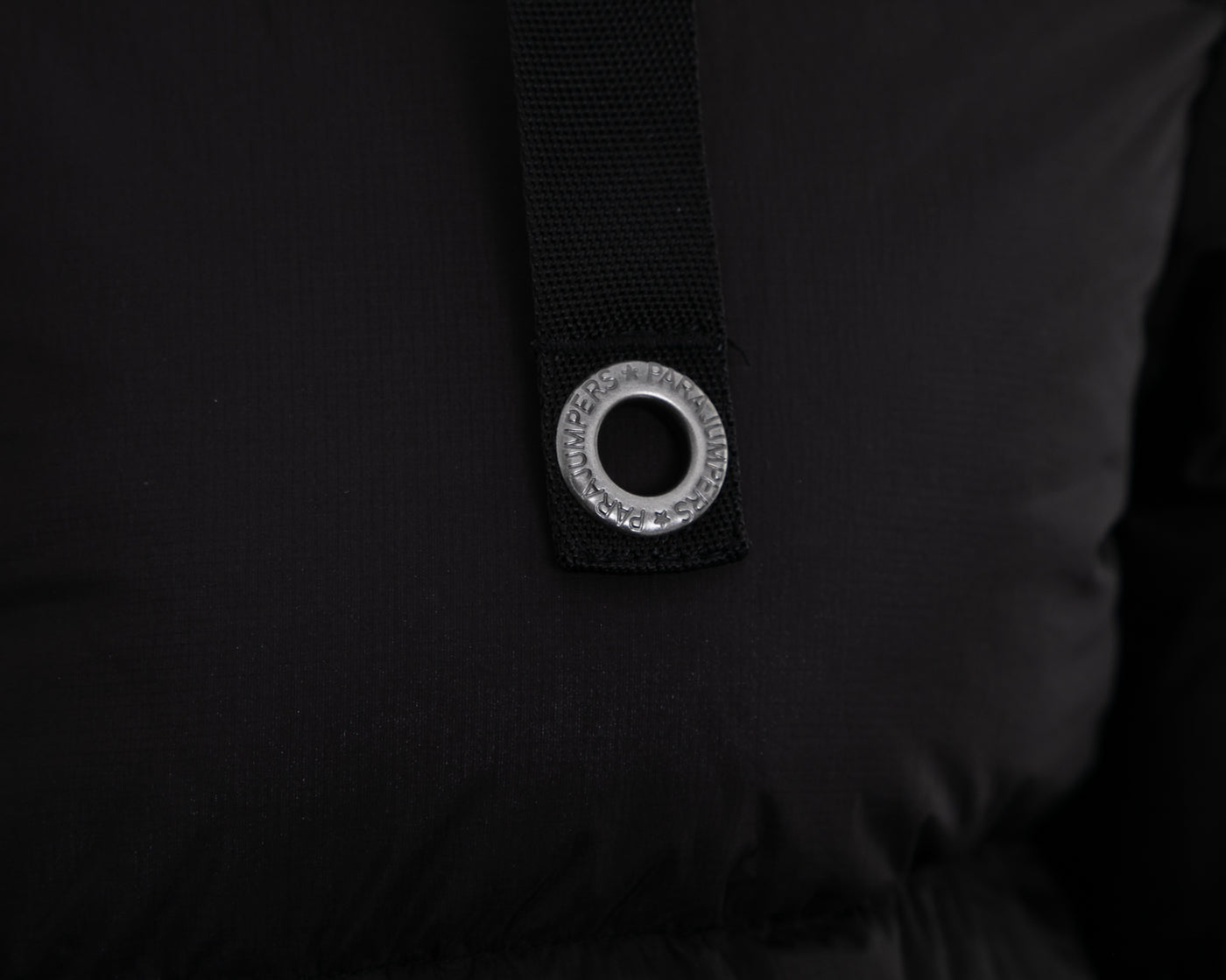 Parajumpers Panda-W Ladies Jacket in Black Tape Eyelet