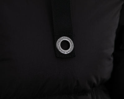 Parajumpers Panda-W Ladies Jacket in Black Tape Eyelet