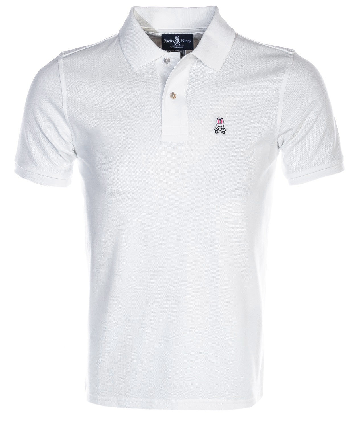Psycho Bunny Classic Polo Shirt in White