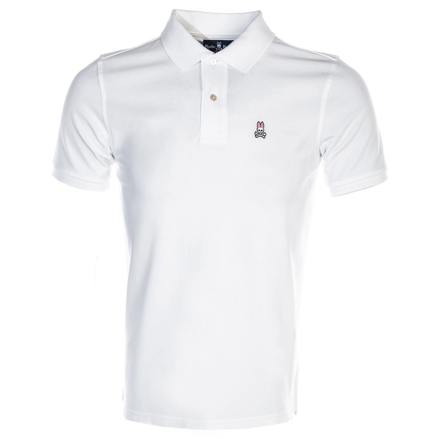 Psycho Bunny Classic Polo Shirt in White