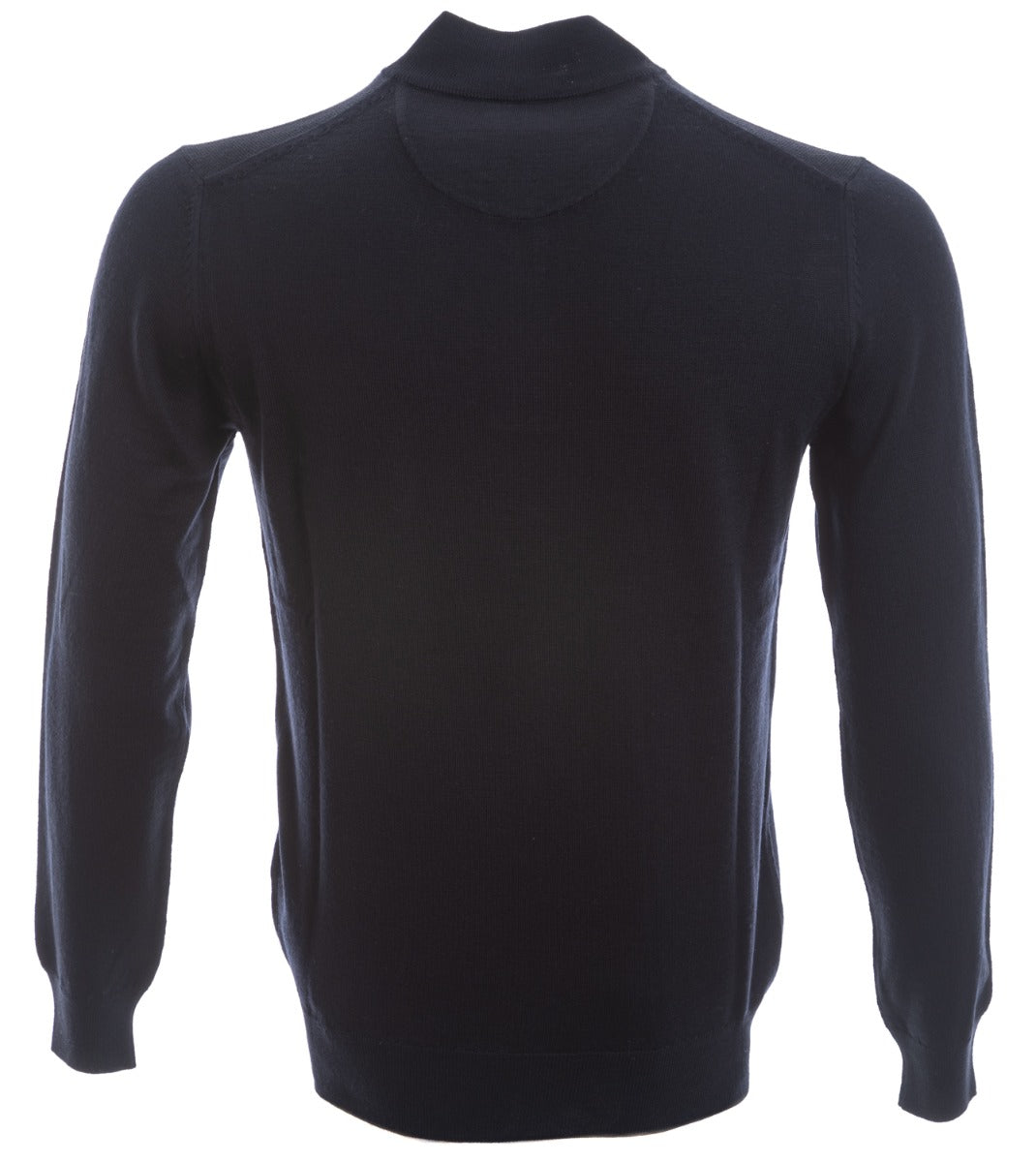 Remus Uomo 1/4 Zip Knitwear in Navy