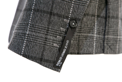 Remus Uomo Torneo F Jacket in Grey Check
