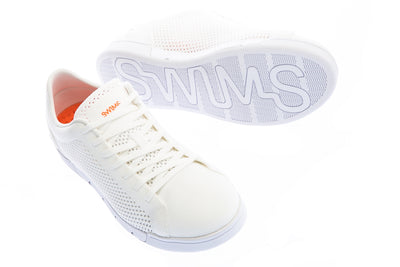 Swims Breeze Tennis Knit Shoe in White