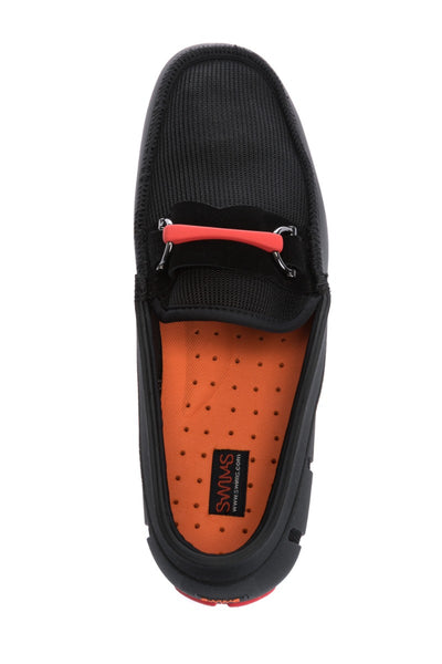Swims The Sporty Bit Loafer Shoe in Black Birdseye