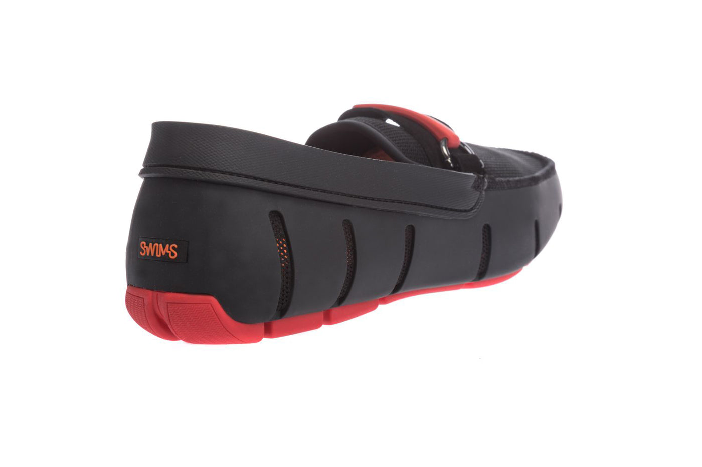 Swims The Sporty Bit Loafer Shoe in Black Heel
