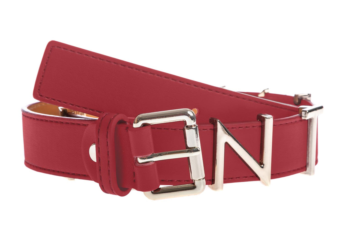 Valentino Bags Emma Winter Ladies Belt in Red