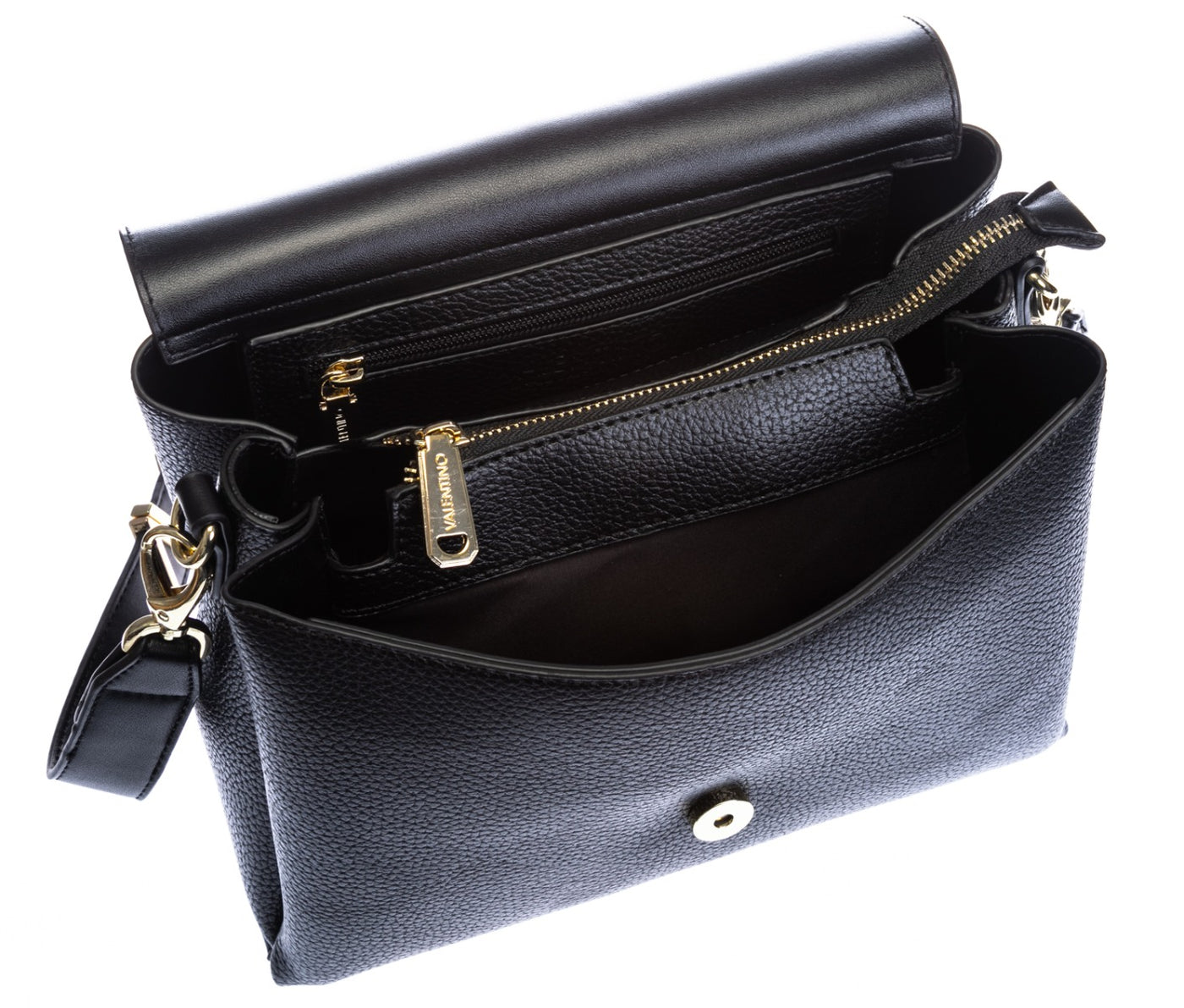 Valentino Bags Alexia Ladies Shoulder Bag in Black