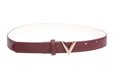 Valentino Bags Forever Belt in Bordeaux Front