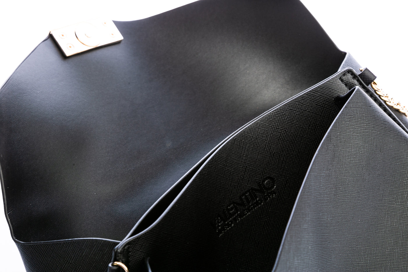 Valentino by Mario Valentino Arpie Ladies Clutch Bag in Black