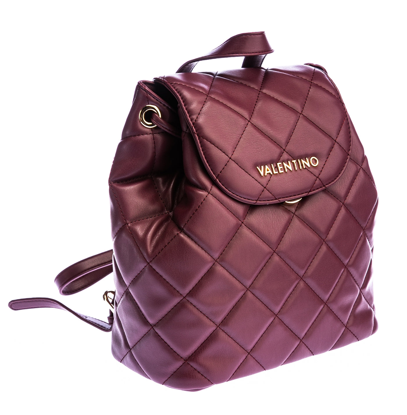 Valentino by Mario Valentino Ocarina Ladies Backpack in Wine